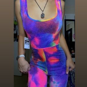 Tie Dye Rainbow One Piece